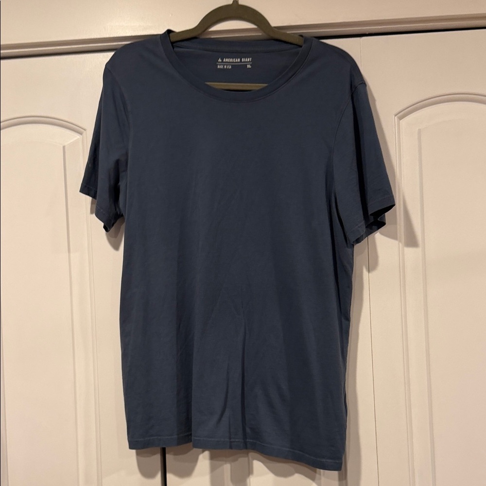 American Giant‎ Slate Blue Men's Tee